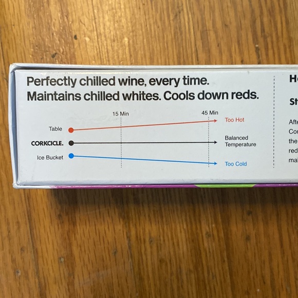 Corkcicle Dining Cork Isle Wine Chiller Poshmark